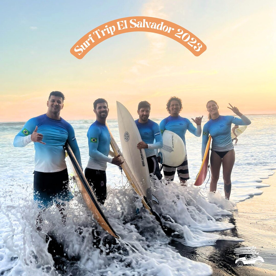 Foi dada a largada! Nossa Surf Trip El Salvador 2023 começa agora. ✈️🏄🏽♂️
Time completo para uma trip mais que irada, para aqueles que buscam ondas perfeitas para evoluir o seu surf.
Fiquem ligados por aqui e acompanhem nossa trip. Quem sabe na próxima é você! 💙